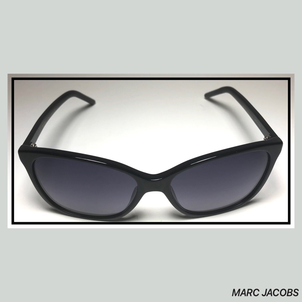 MARC JACOBS NEW Cat Eye Black Women’s Sunglasses - Picture 4 of 8